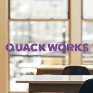 QUACKWORKSラメシートの紹介