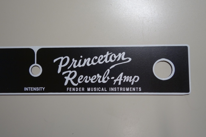 Fender Princeton Reverb-Ampのカッティングシート