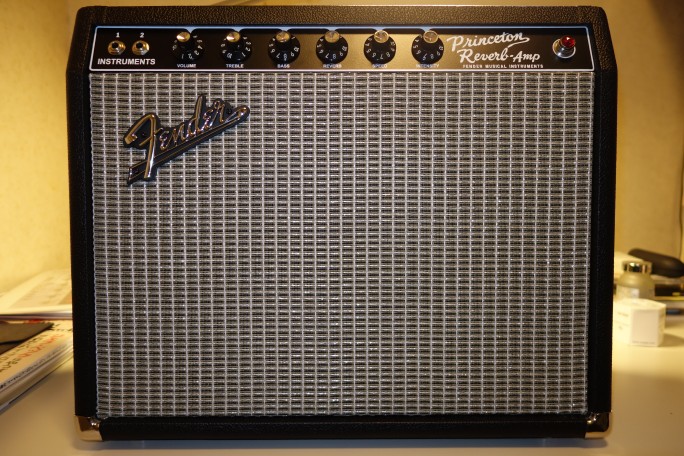 Fender Princeton Reverb-Ampのカッティングシート