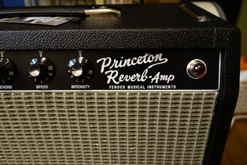 Fender Princeton Reverb-Ampのカッティングシート