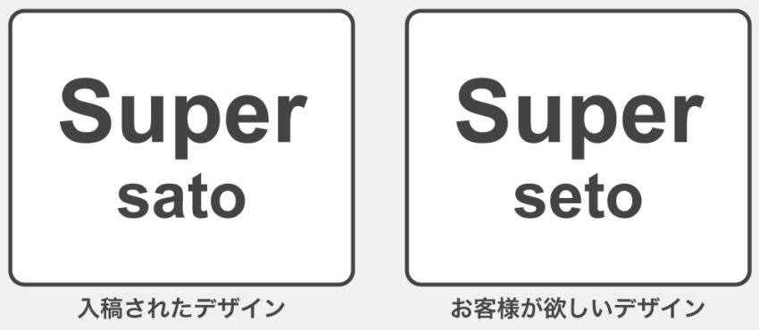 デザインにない文字2