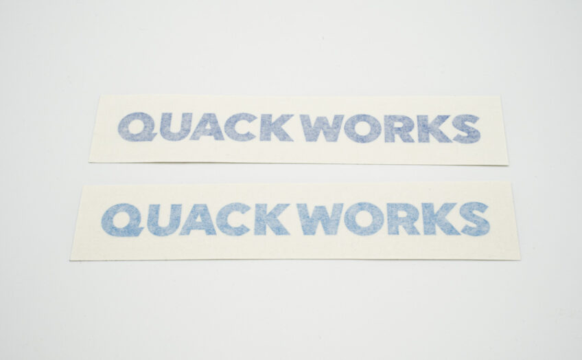 両方並べることで色味の差がわかる