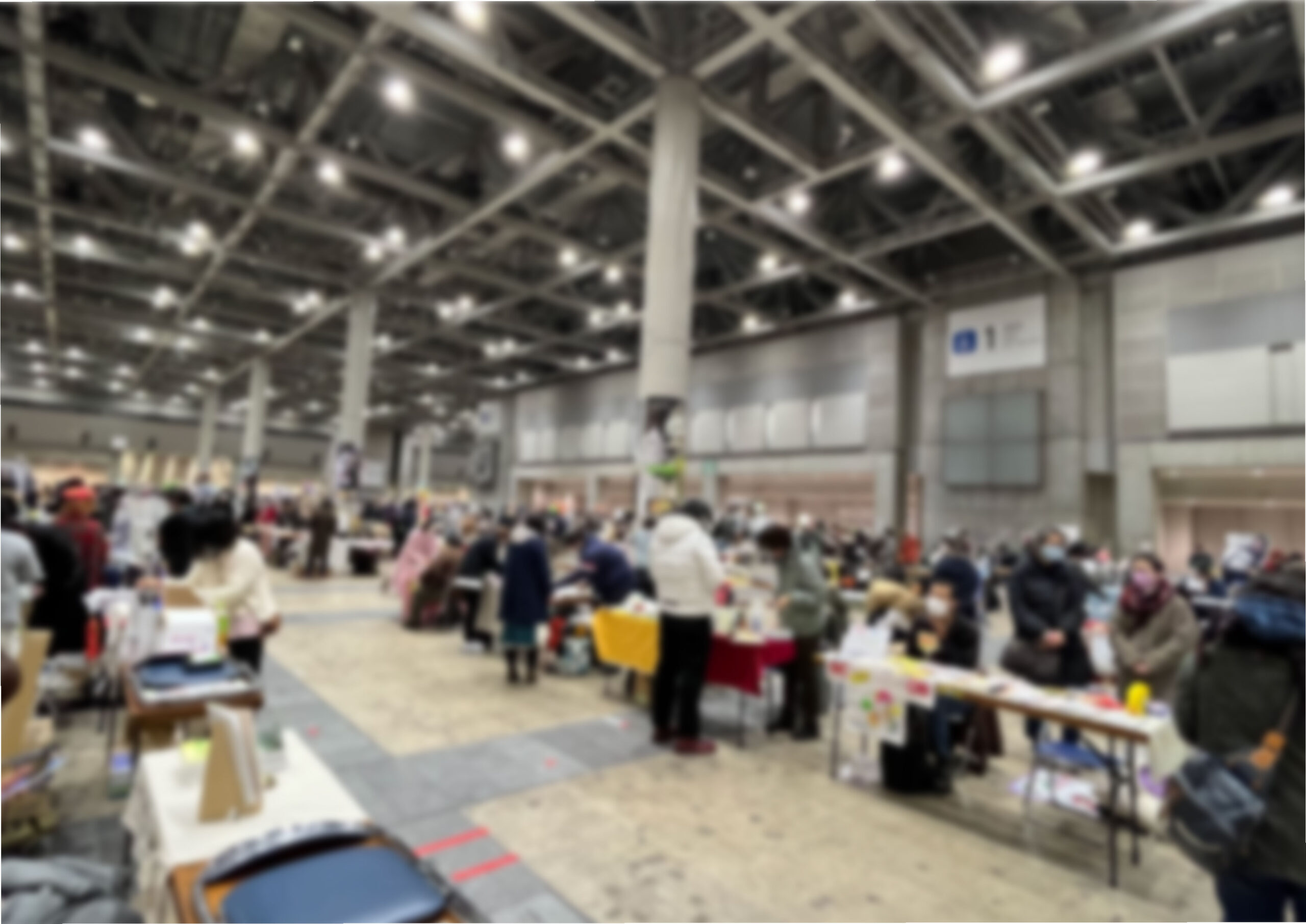 コミケ会場内