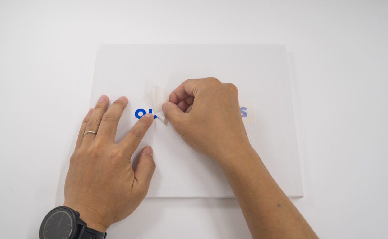 貼れる場所・貼れない場所 キャンバス