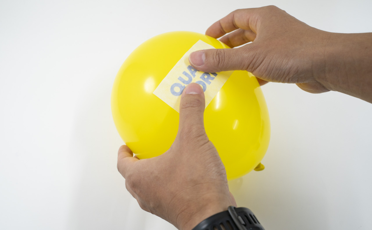 貼れる場所・貼れない場所 風船バルーン