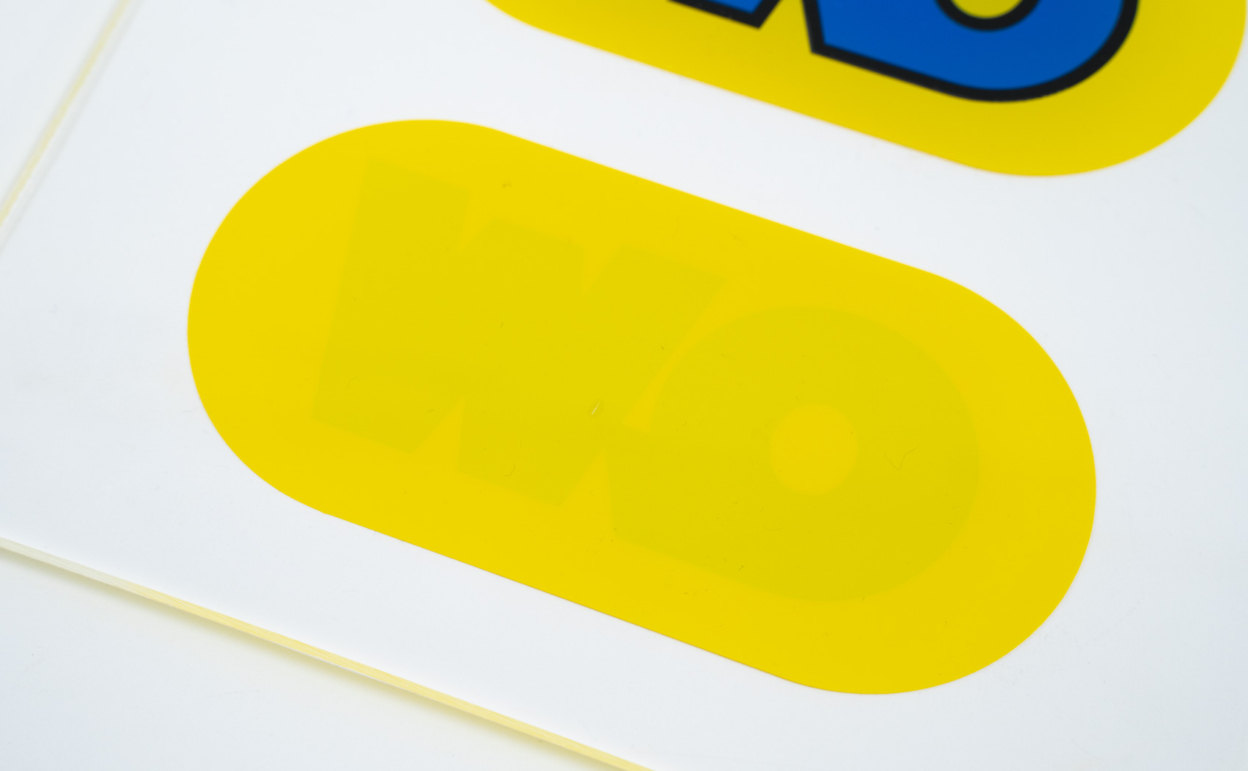 カッティングシートを多層構造で作る際の段差