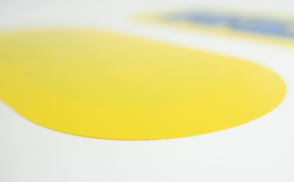 カッティングシートを多層構造で作る際の段差