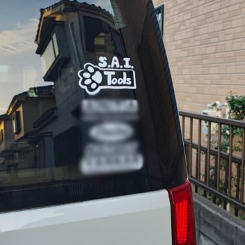 【製作実績】お車の買い替えでリピート製作！愛車を彩る猫型＆肉球デザイン！